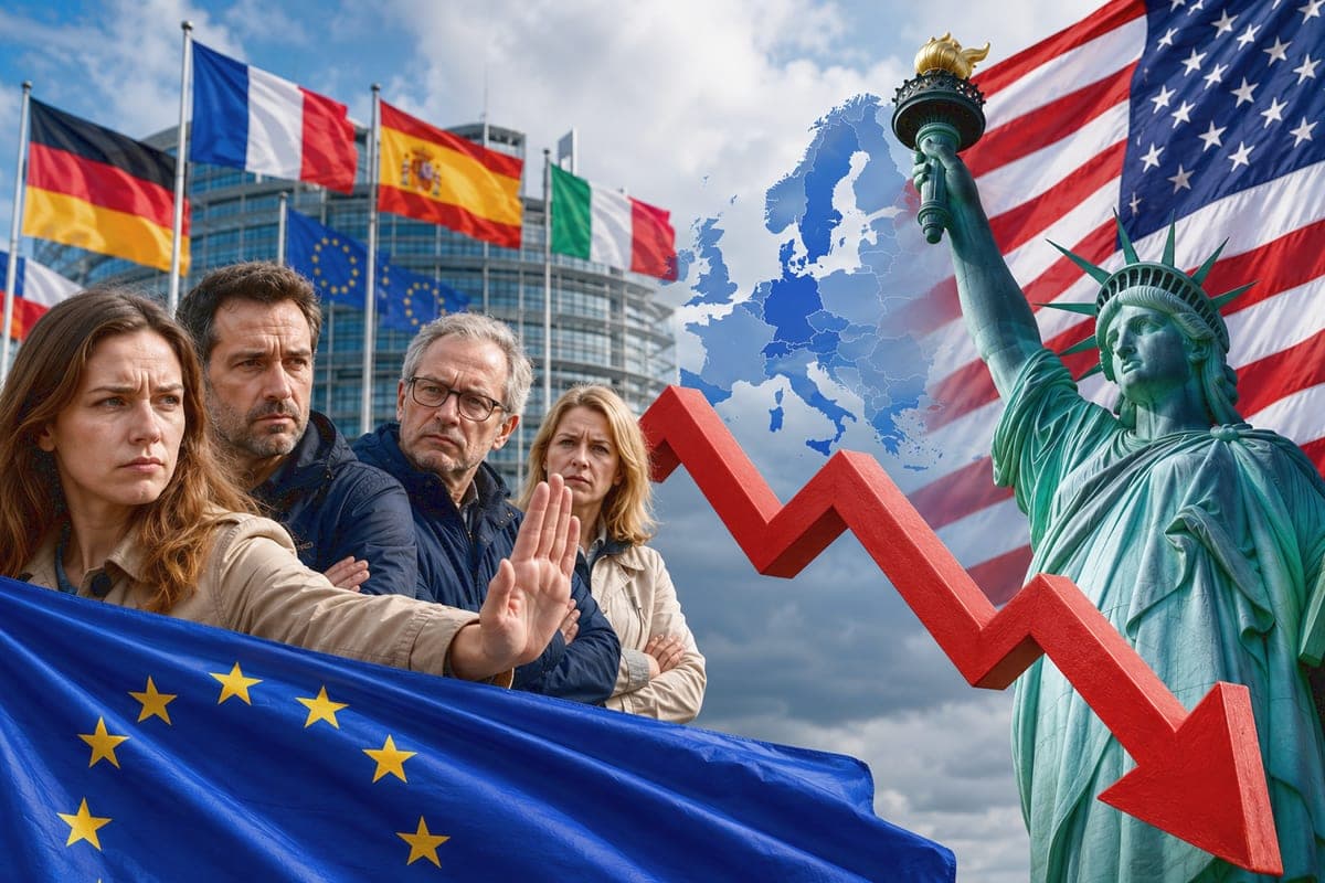 Europa nebenori aklai pasitikėti Amerika: tik 11 proc. europiečių JAV dar vadina sąjungininke