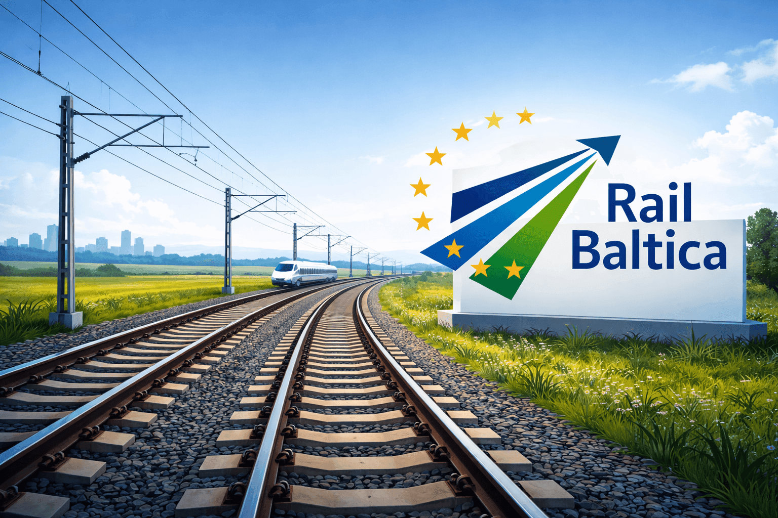 Pradedamas žemės paėmimas „Rail Baltica“ geležinkelio projektui: planuose – 279 sklypai