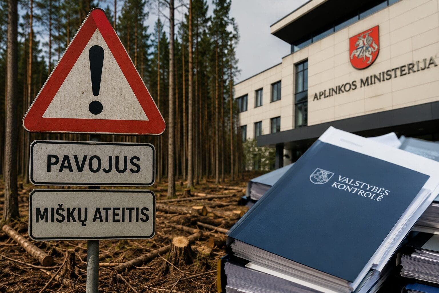 Lietuvos miškų ateičiai – pavojaus signalas: Aplinkos ministerija atkirto auditoriams