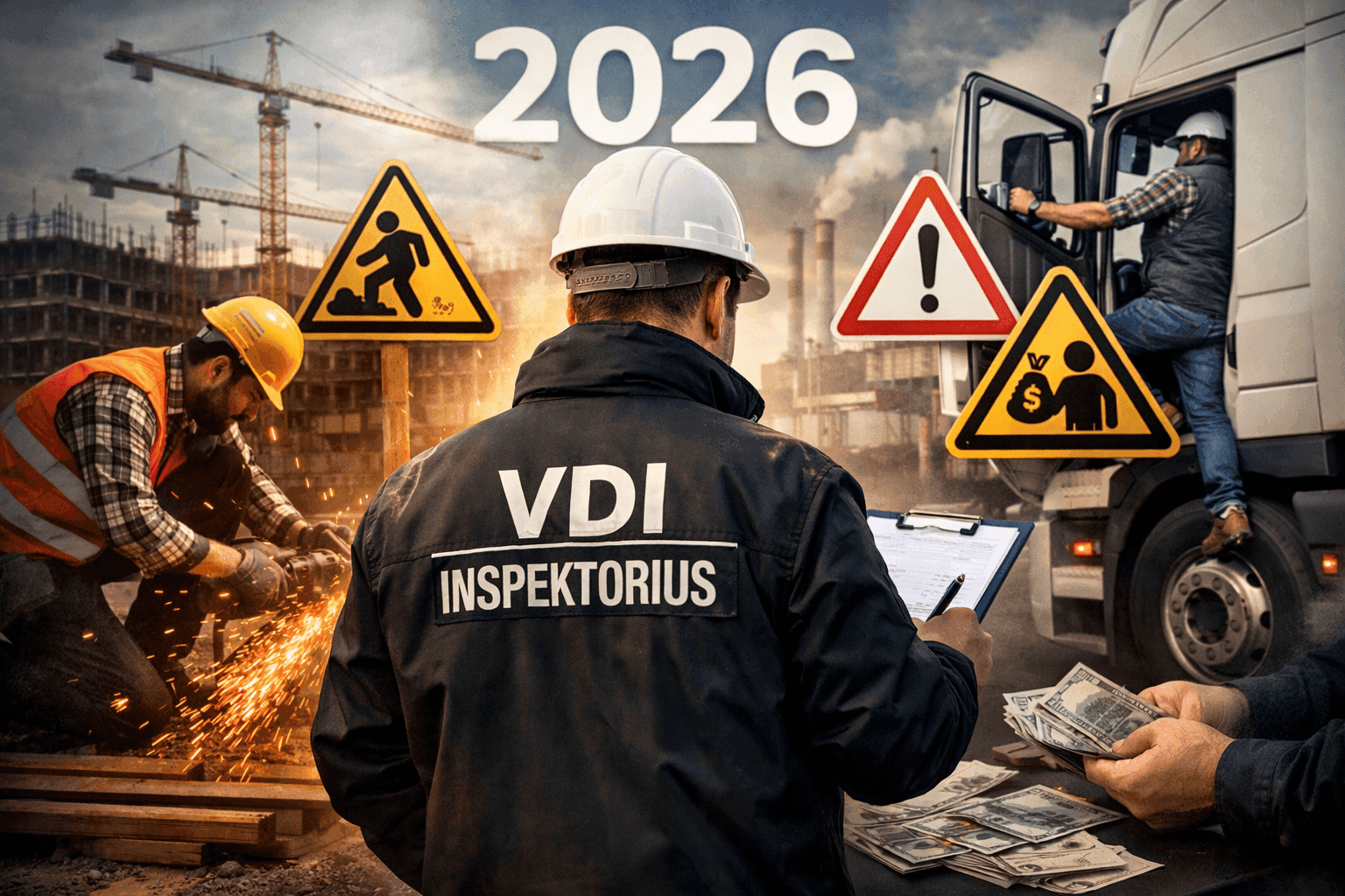 VDI 2026 metais tikrins ten, kur rizika didžiausia: ką svarbu žinoti darbdaviams ir darbuotojams?