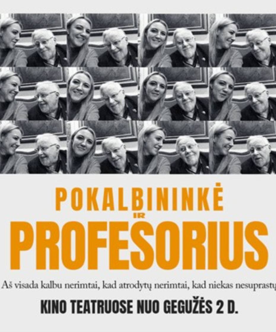 Odė V. Landsbergiui: pasirodė dokumentinis filmas apie pokalbininkę ir profesorių