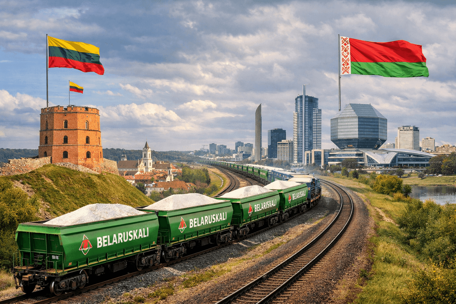 Spaudimas auga: ar Lietuva nusileis dėl Minsko ir atnaujins „Belaruskalij“ tranzitą?