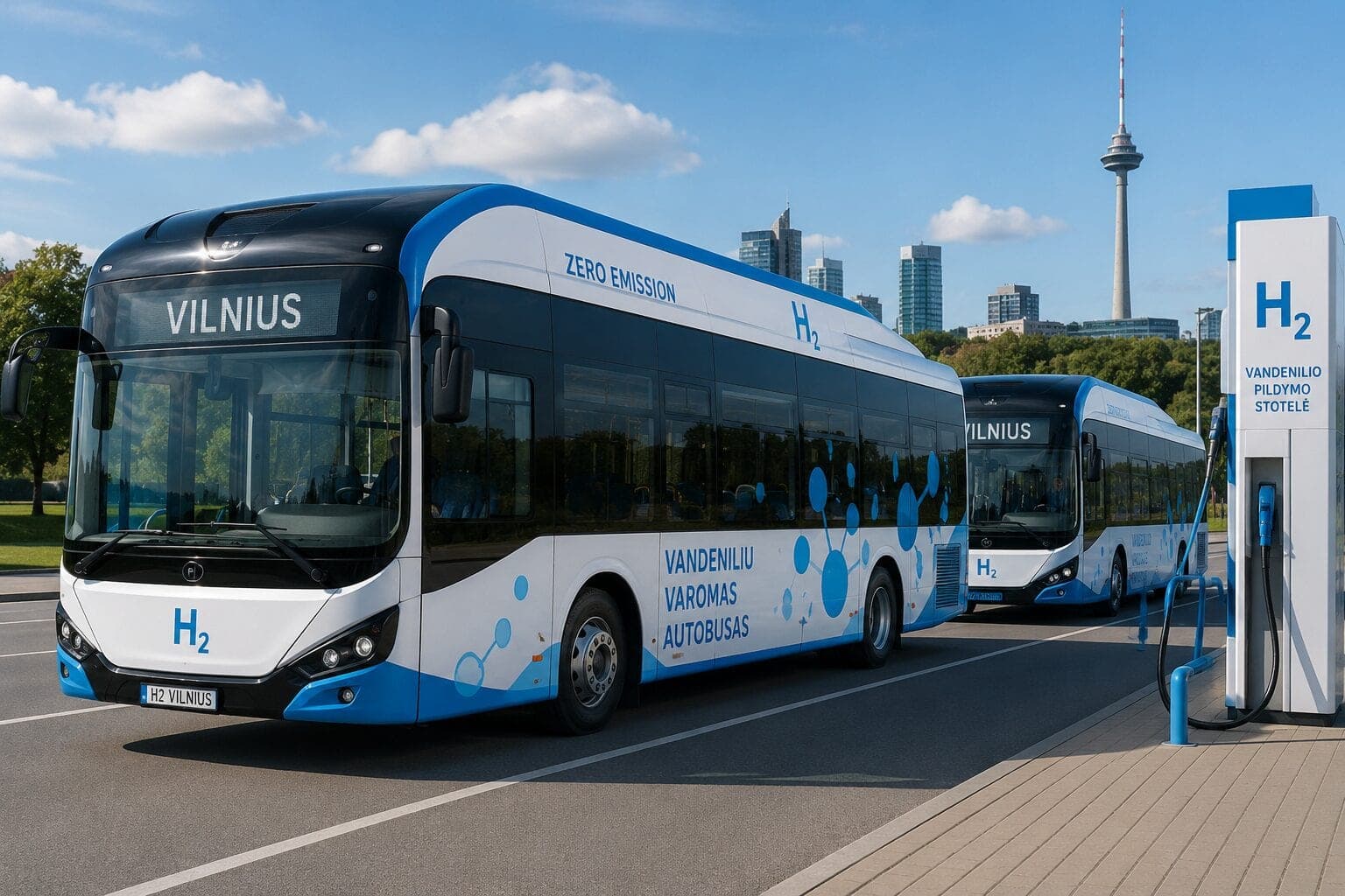 Vilnius stato milijoninę žaliojo vandenilio gamyklą: Europa jau traukia stabdį