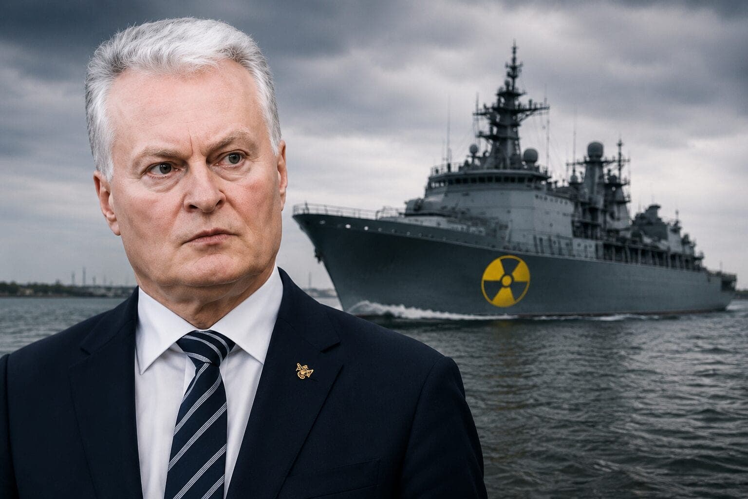 Nausėda traukia rankinį dėl Klaipėdos uosto įstatymo: kilo ginčas dėl branduolinių laivų