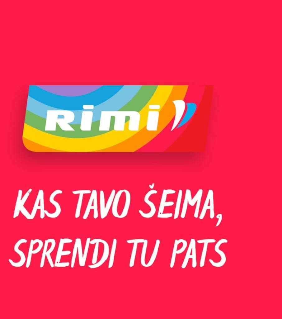 Tinklas „Rimi“ nusidažė vaivorykštės spalvomis ir leidžia darbuotojams „atsiskleisti“
