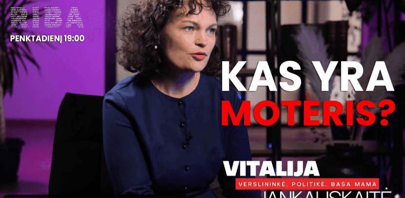 Vitalija Jankauskaitė-Milčiuvienė laidoje „Riba“: galimybė apspręsti savo lytį žymi visuomenės degradaciją