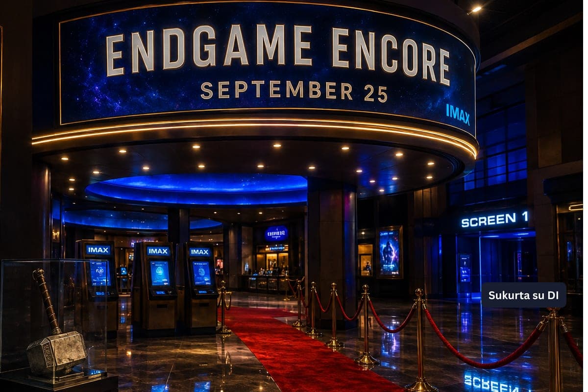 „Avengers: Endgame Encore“ anonsas per parą surinko 77 mln. peržiūrų ir keturgubai pagerino rekordą