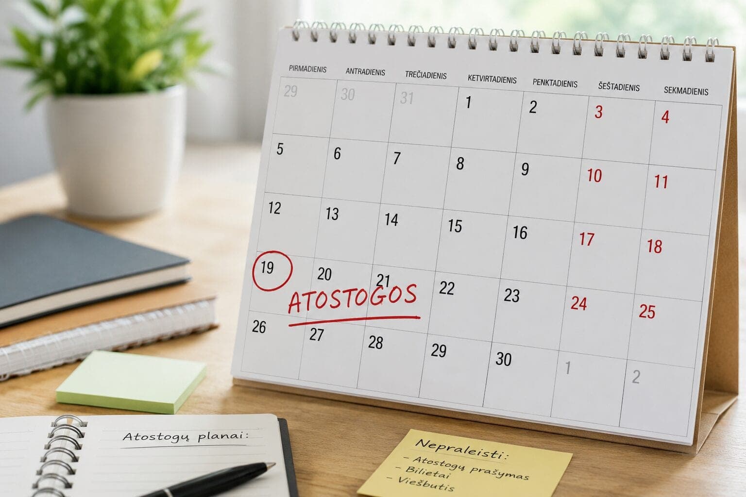 Dėl šios klaidos darbuotojai nuolat ginčijasi su darbdaviais: kiek atostogų priklauso iš tiesų?
