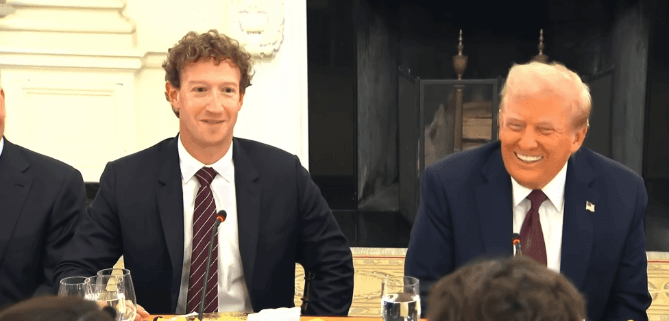 M. Zuckerbergo netyčia ištarti žodžiai užgožė D. Trumpo vakarienę su technologijų lyderiais