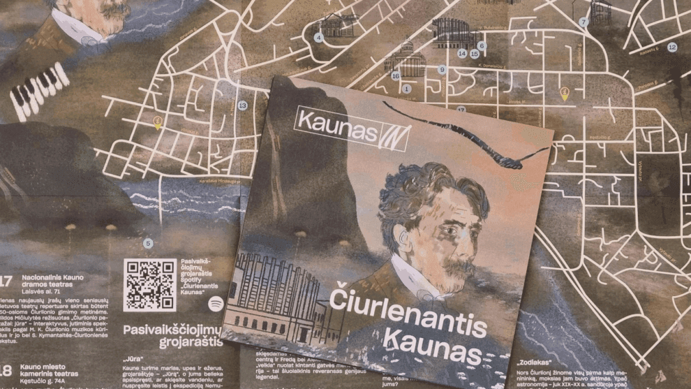 Kaune – naujas maršrutas M. K. Čiurlionio gerbėjams: metas išgirsti, pamatyti ir pajusti miestą kitaip