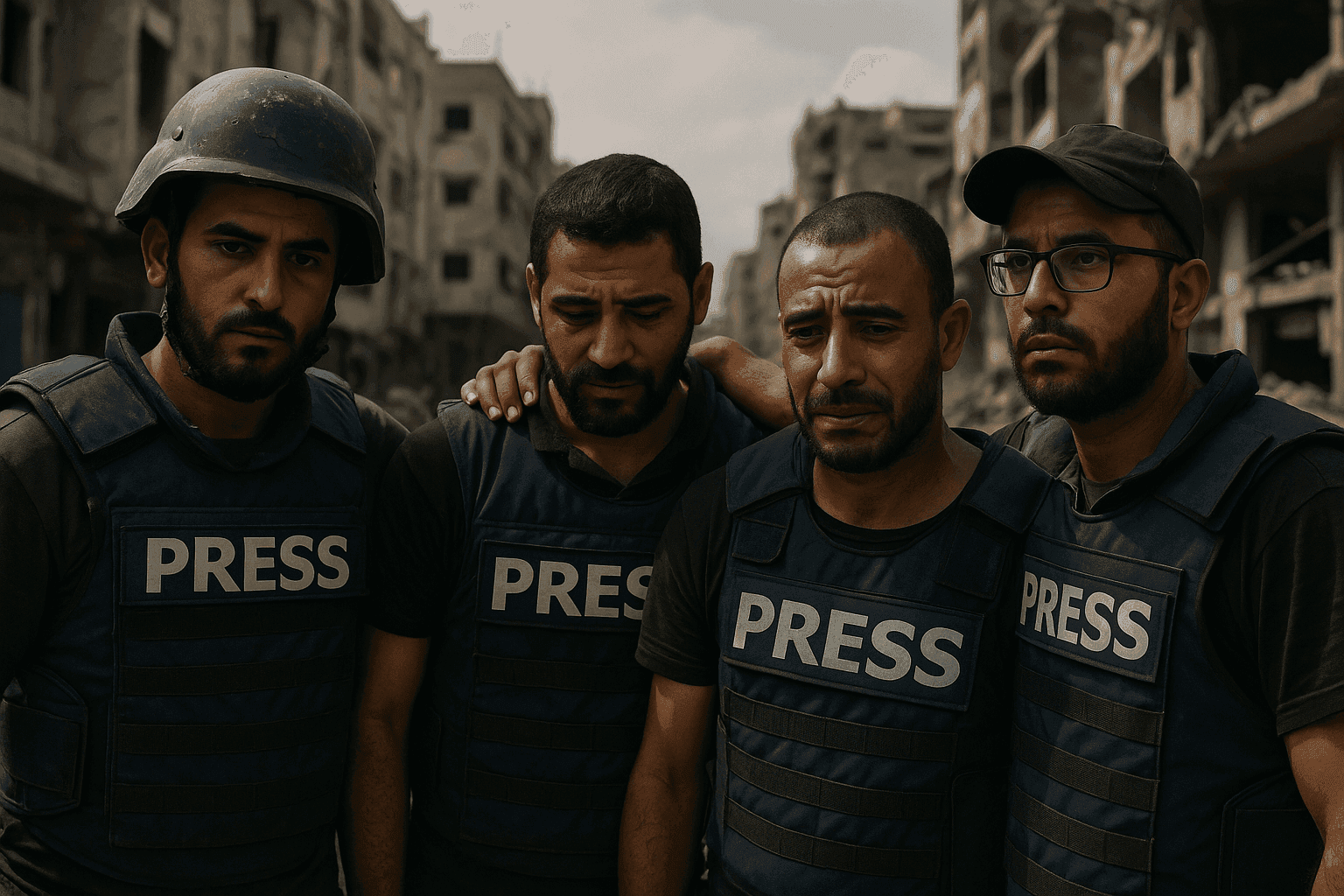 Izraelio „karo nusikaltimai“ tęsiasi: Gazos ruože žuvo 5 „Al Jazeera“ žurnalistai