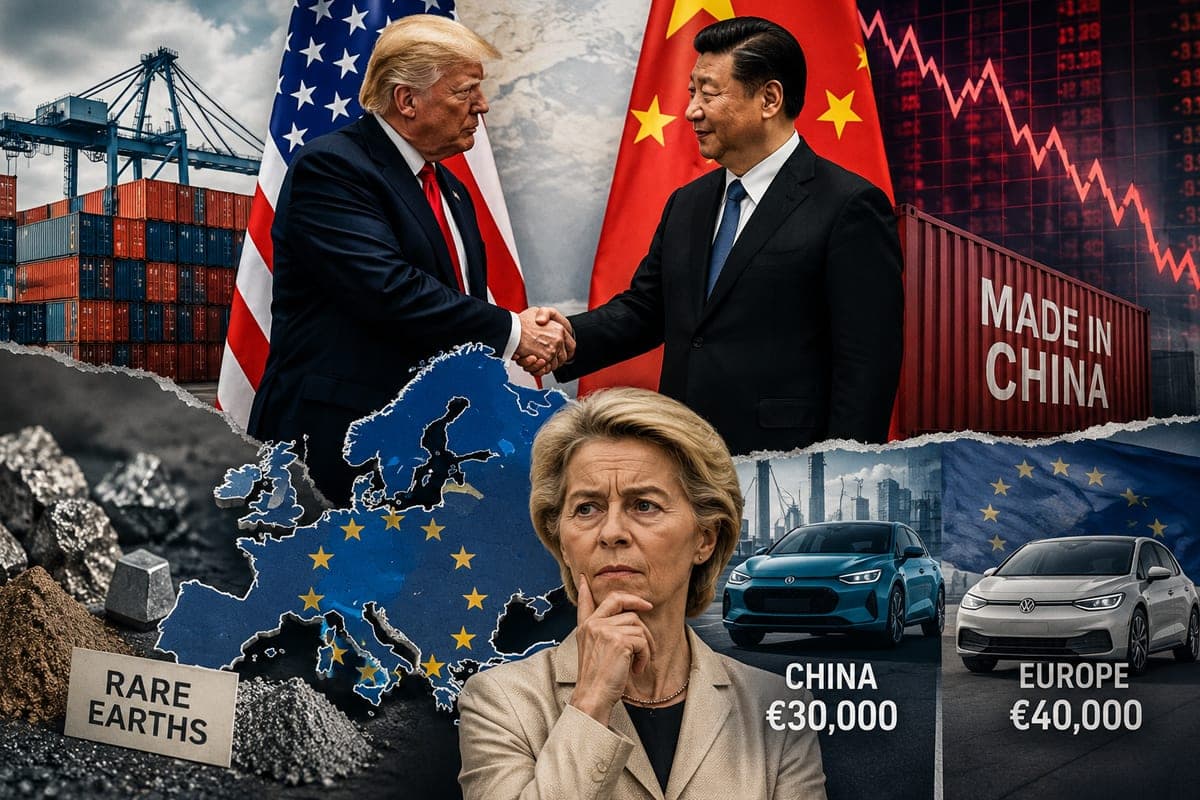 Europa nerimauja dėl Donaldo Trumpo ir Xi Jinpingo derybų: Briuselis bijo tapti didžiųjų galių konflikto įkaite