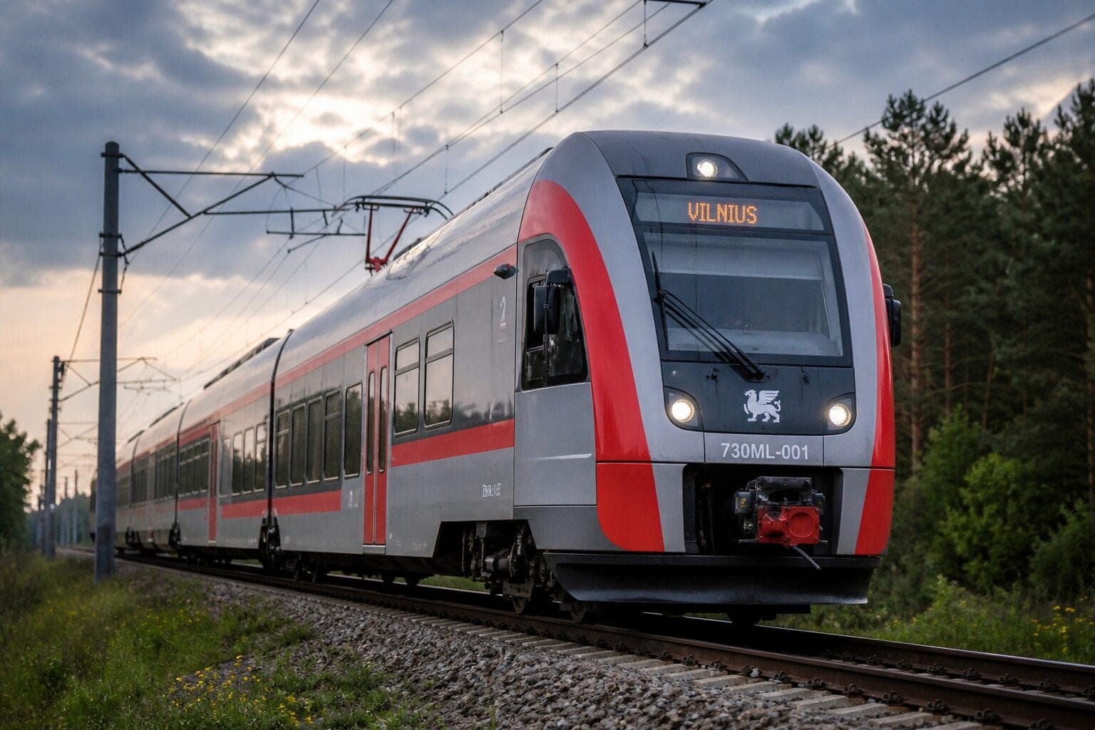 Jau rudenį – visiškai kitokios kelionės traukiniu: atvyksta modernieji „Stadler Flirt“