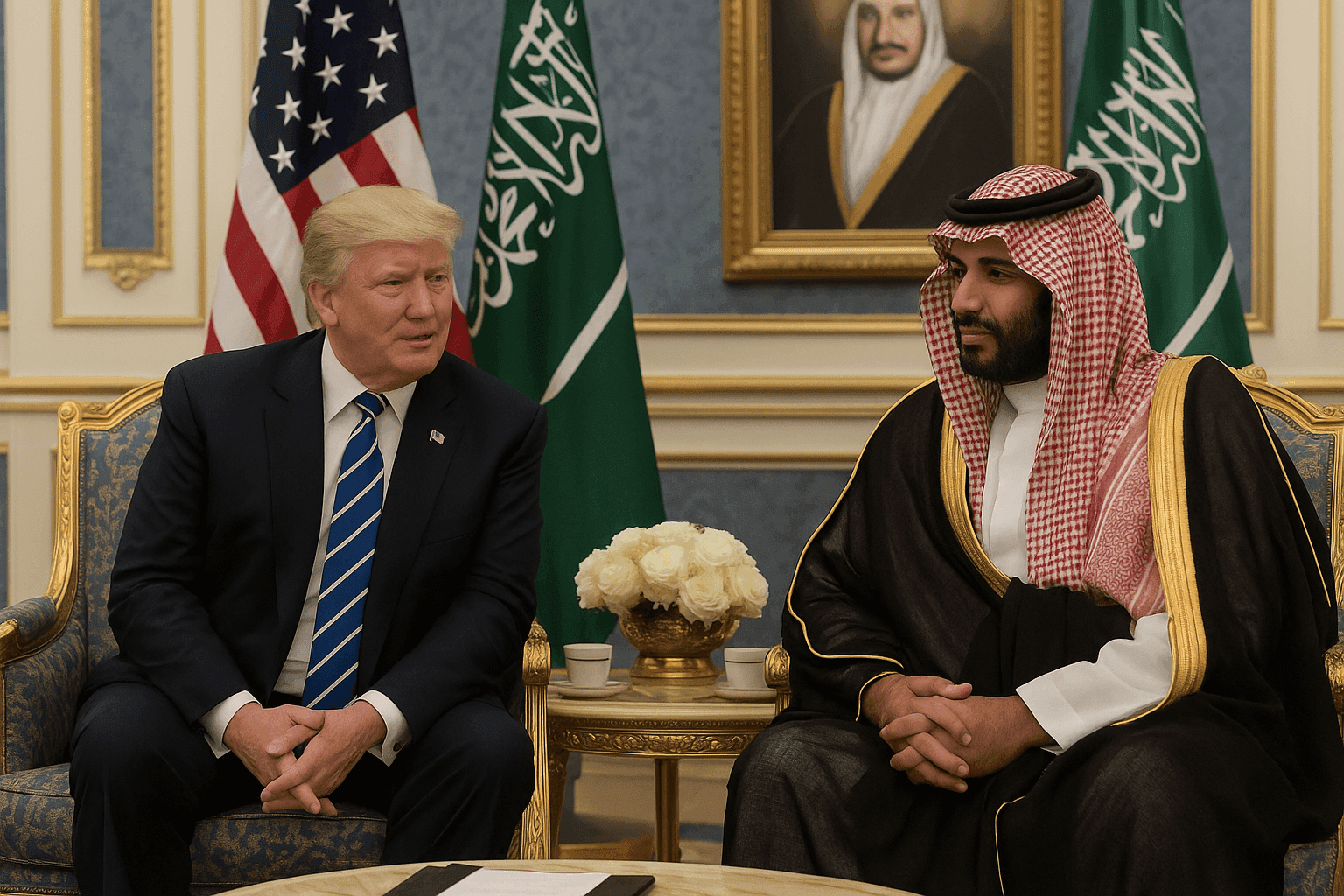 Pirmasis D. Trumpo vizitas į užsienį: lanko Saudo Arabiją, Katarą ir Jungtinius Arabų Emiratus