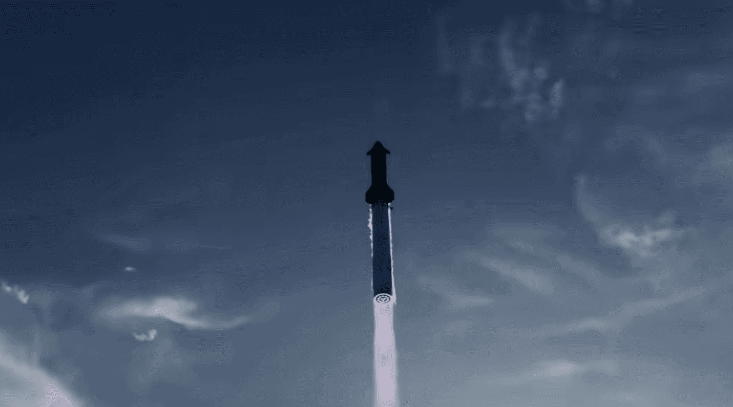 „Starship“ pagaliau pakilo: „SpaceX“ dešimtasis bandymas nutraukė nesėkmių seriją