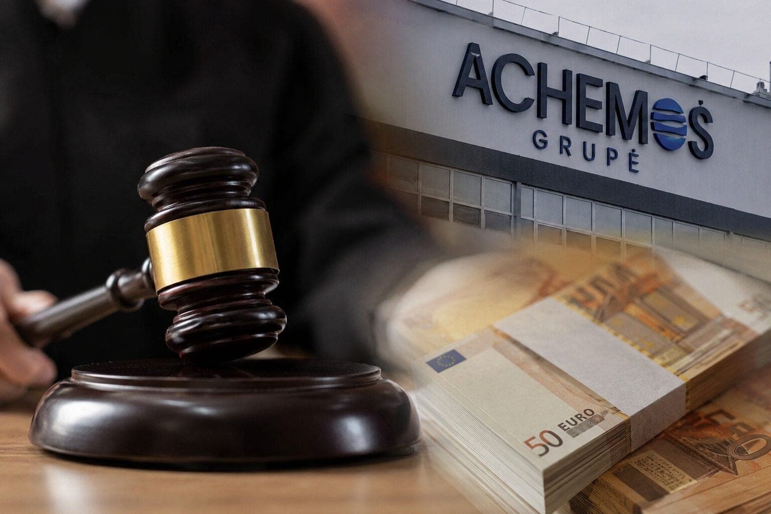Taškas garsioje „Achemos grupės“ byloje: teismas nutraukė ginčą dėl šimtamilijoninio akcijų paketo