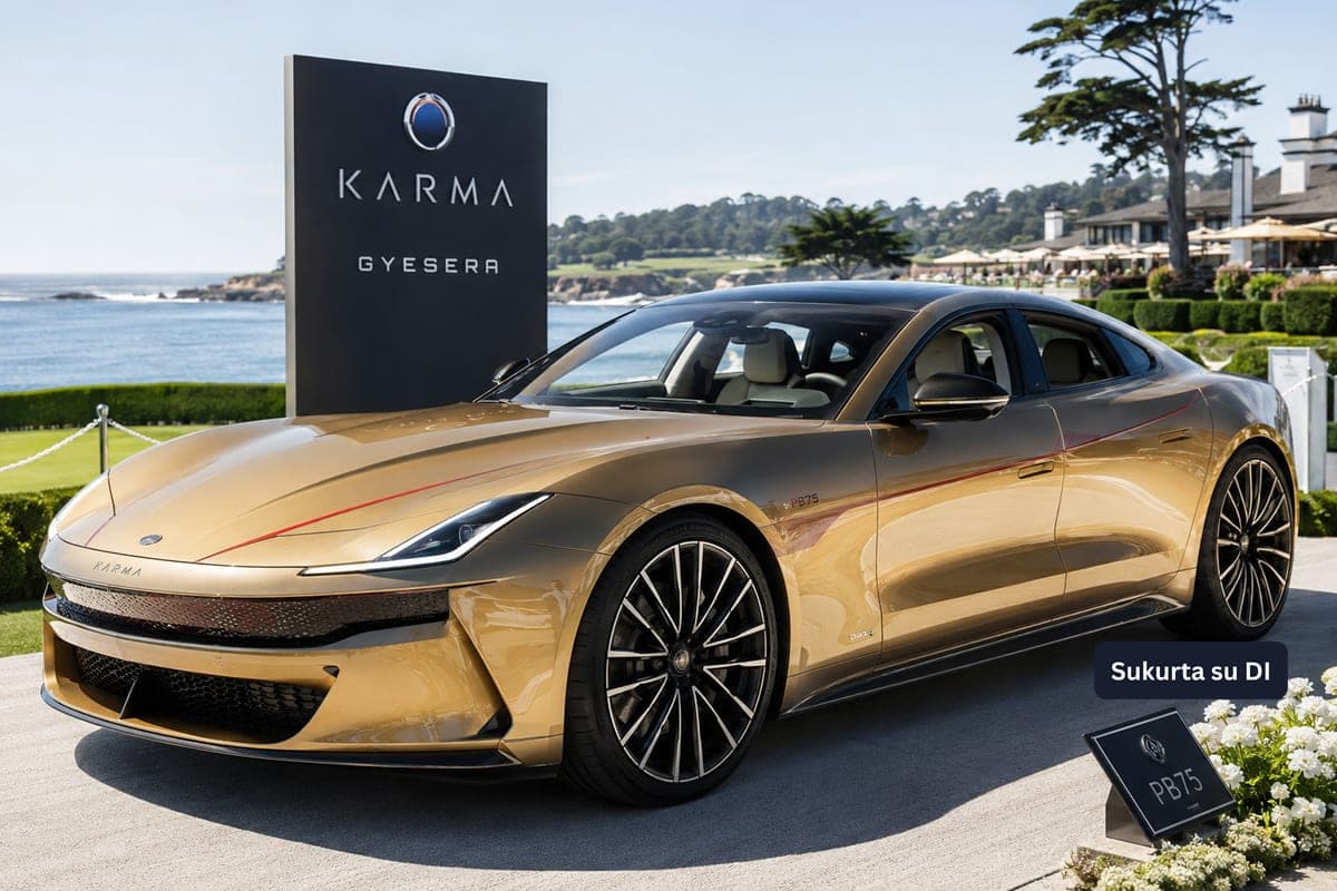 „Karma Gyesera“ atpigo dar prieš debiutą: 566 AG hibridinis GT kainuos nuo 139 995 dolerių