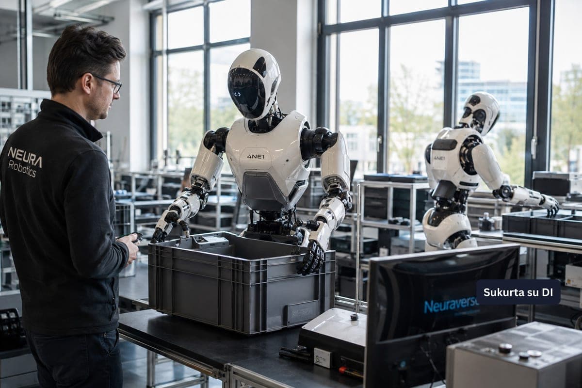 Vokietijos robotikos vadovas: per 2–5 metus robotai galės perimti beveik visas fizines žmogaus užduotis