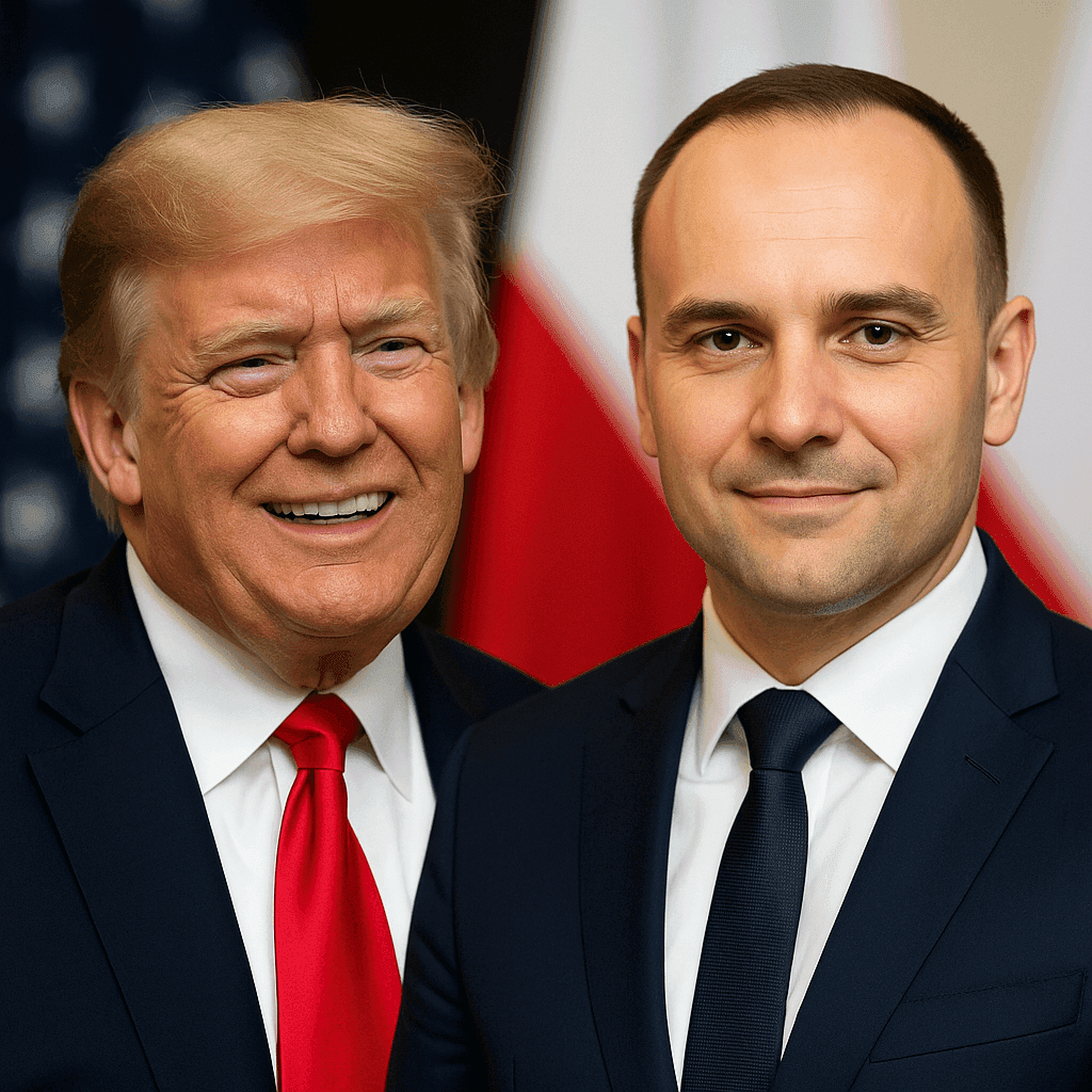 D. Trumpas sveikina K. Nawrockį: „Didelė pergalė Lenkijai, jis myli savo tautą“