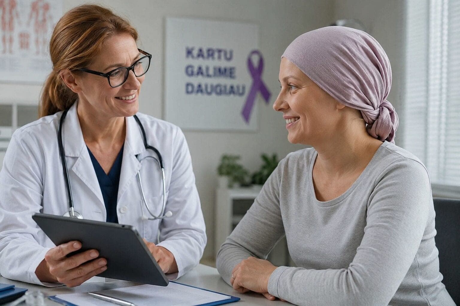 Gera žinia kiaušidžių vėžiu sergančioms moterims: valstybė finansuos pažangų tyrimą