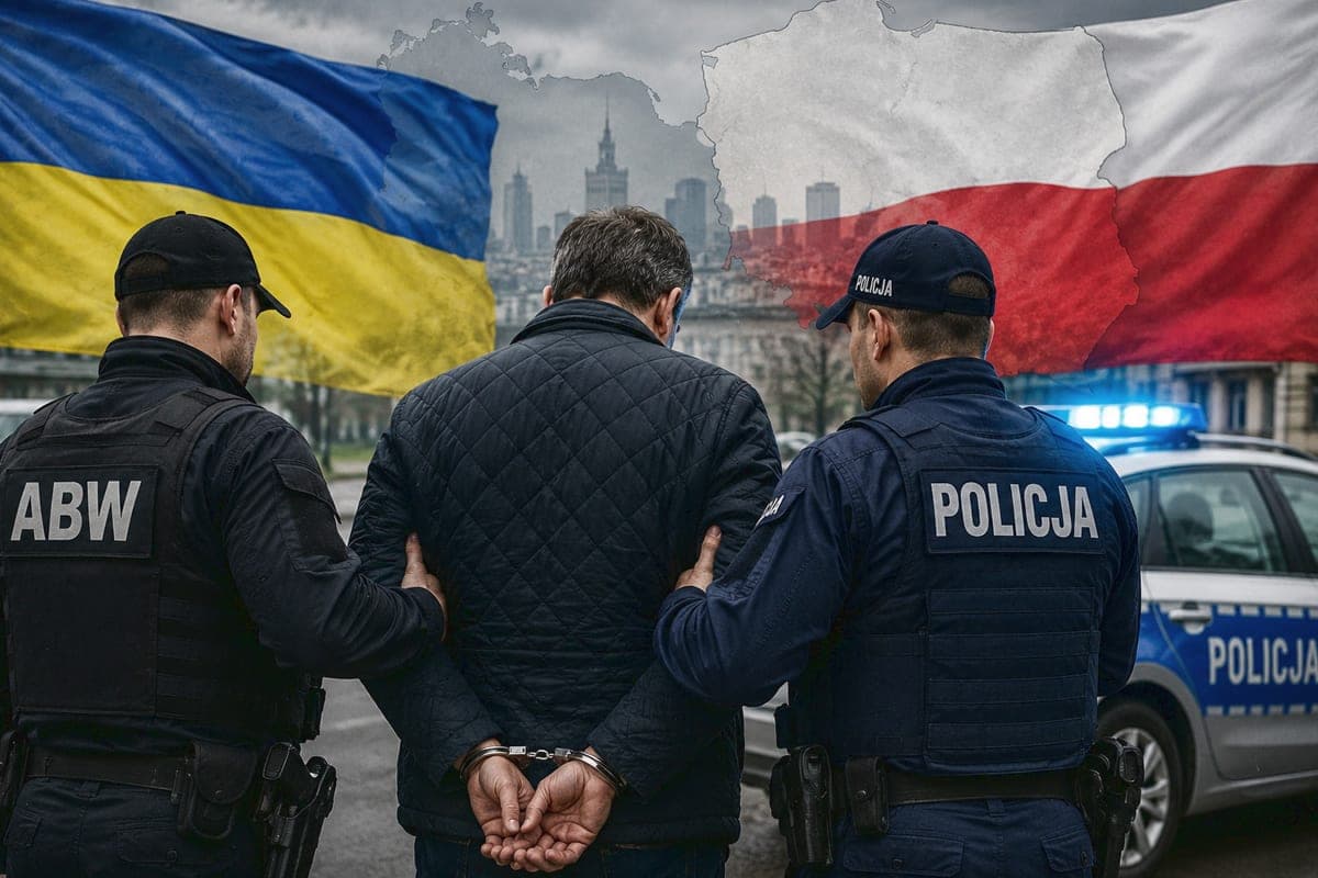 Lenkijoje sulaikytas buvęs Ukrainos teisėsaugos generolas: kyšininkavimo byla persipina su geležinkelio sabotažu