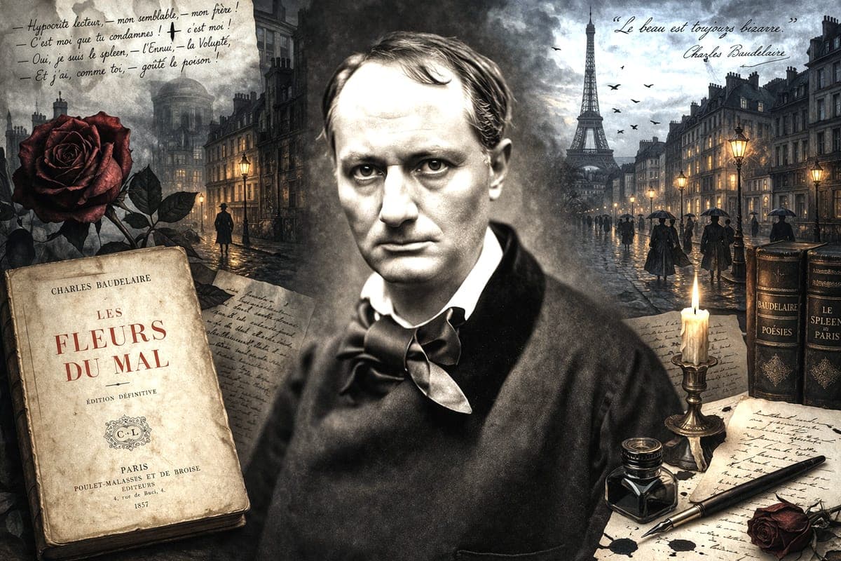 Skandalingasis kūrėjas, pakeitęs poezijos taisykles - Charles Baudelaire