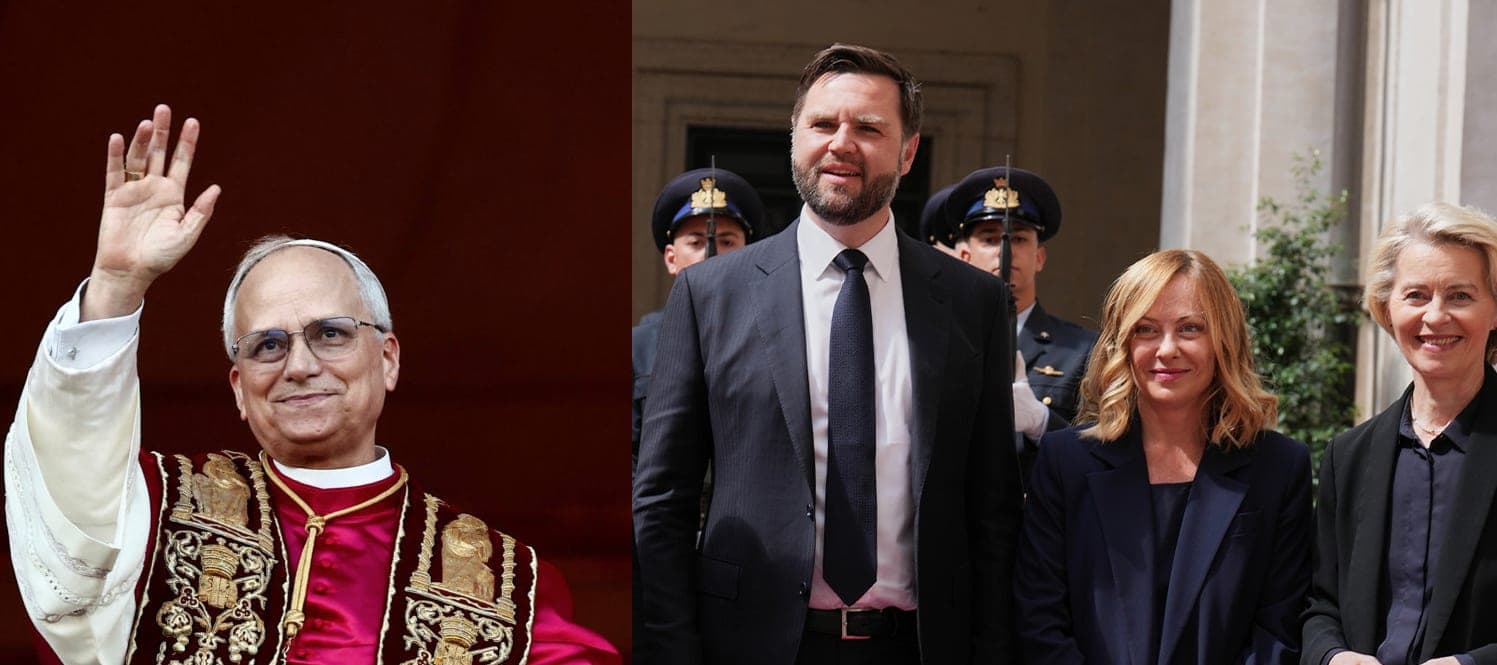 Pasaulio lyderiai nors kartą vieningi: susirinko Popiežiaus Leono XIV inauguracijos iškilmėse