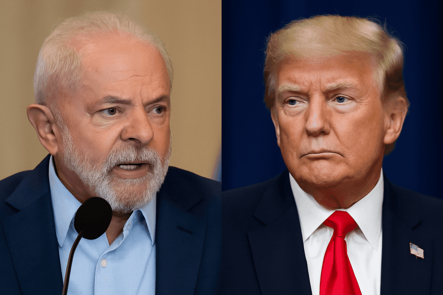Brazilijos prezidentas Lula atkirto Trumpui: „Jūs išrinktas valdyti JAV, o ne diktuoti pasauliui“