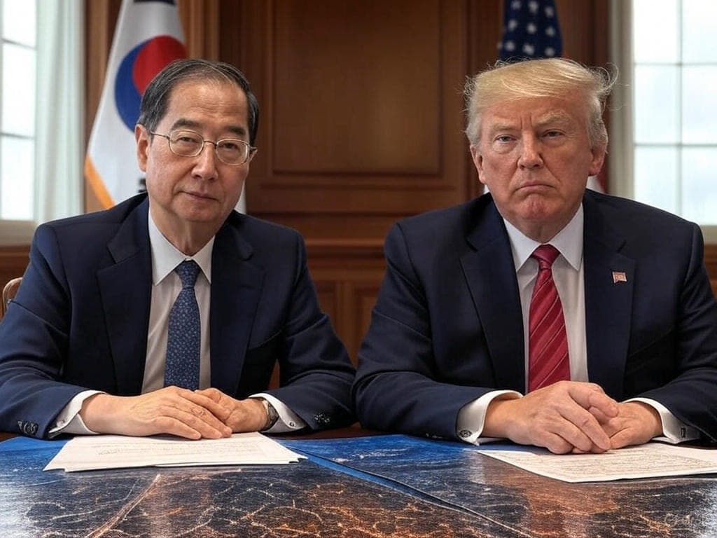 Pietų Korėja nekovos su D. Trumpo tarifais