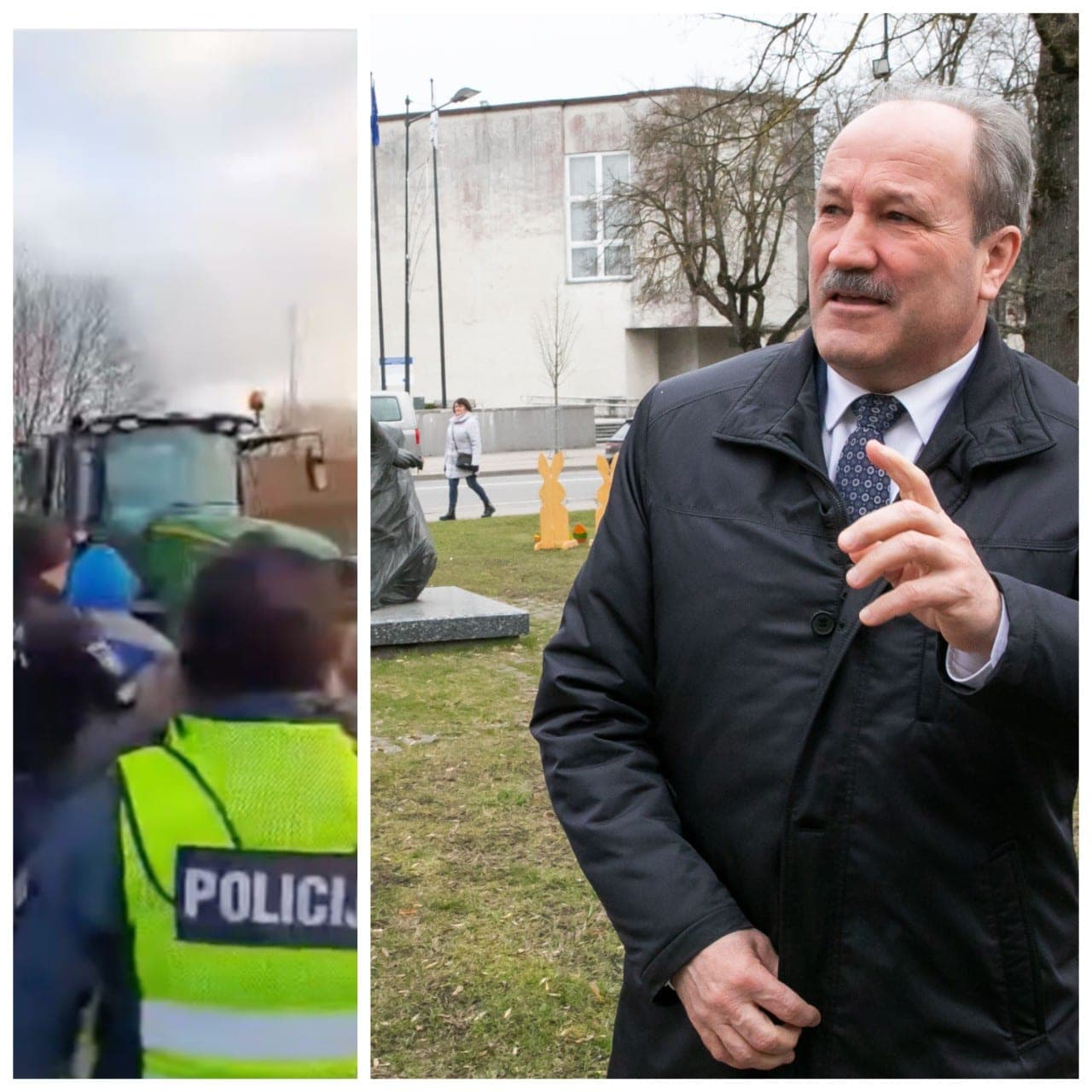 Veidmainystė: palaikymą ūkininkams deklaruojantis Šilutės meras pats uždraudė protestuoti mieste