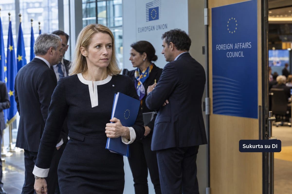 Kaja Kallas praranda ES sostinių paramą: žlugusi gynybos iniciatyva atskleidė gilesnę Briuselio kovą dėl įtakos