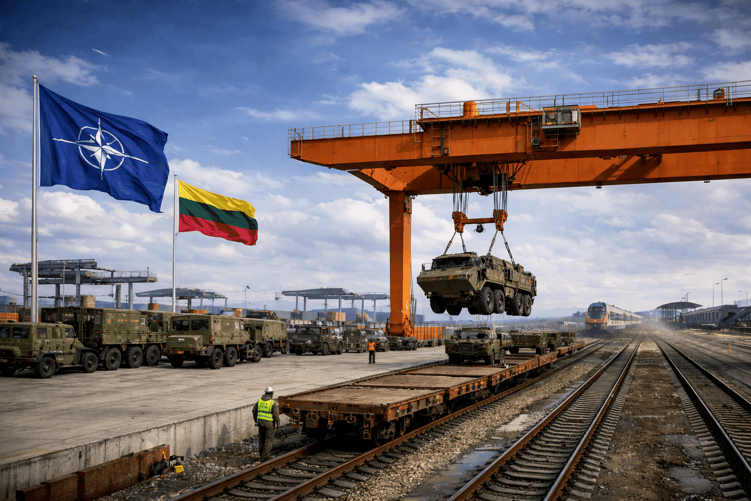 Kaunas kyla į NATO elitą: 45 mln. eurų projektas perbraižys regiono logistiką