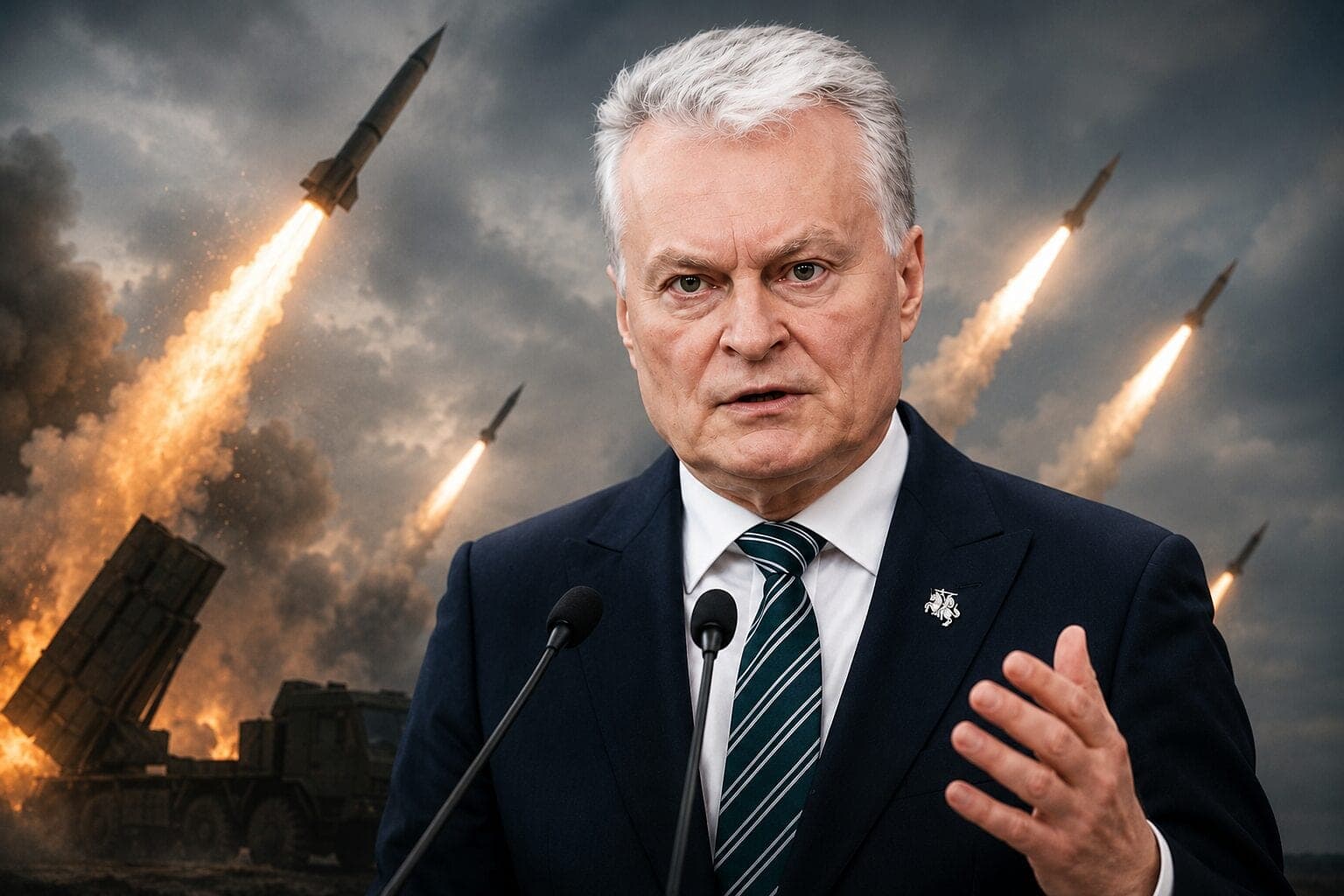Nausėda po VGT posėdžio: Lietuva nebetoleruos oro erdvės pažeidimų
