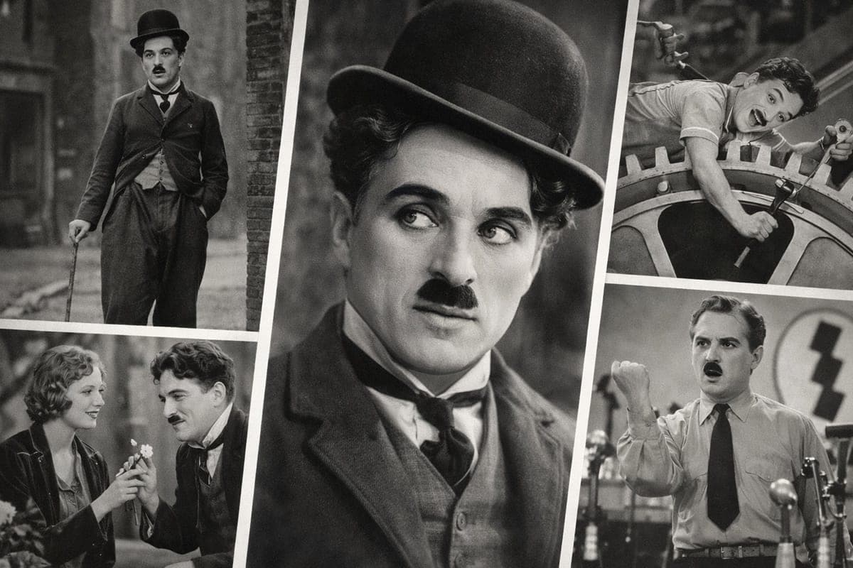 Kino legenda, sukūrusi nebyliojo kino ikoną ir pakeitusi pasaulinę pramogų industriją - Čarlis Čaplinas