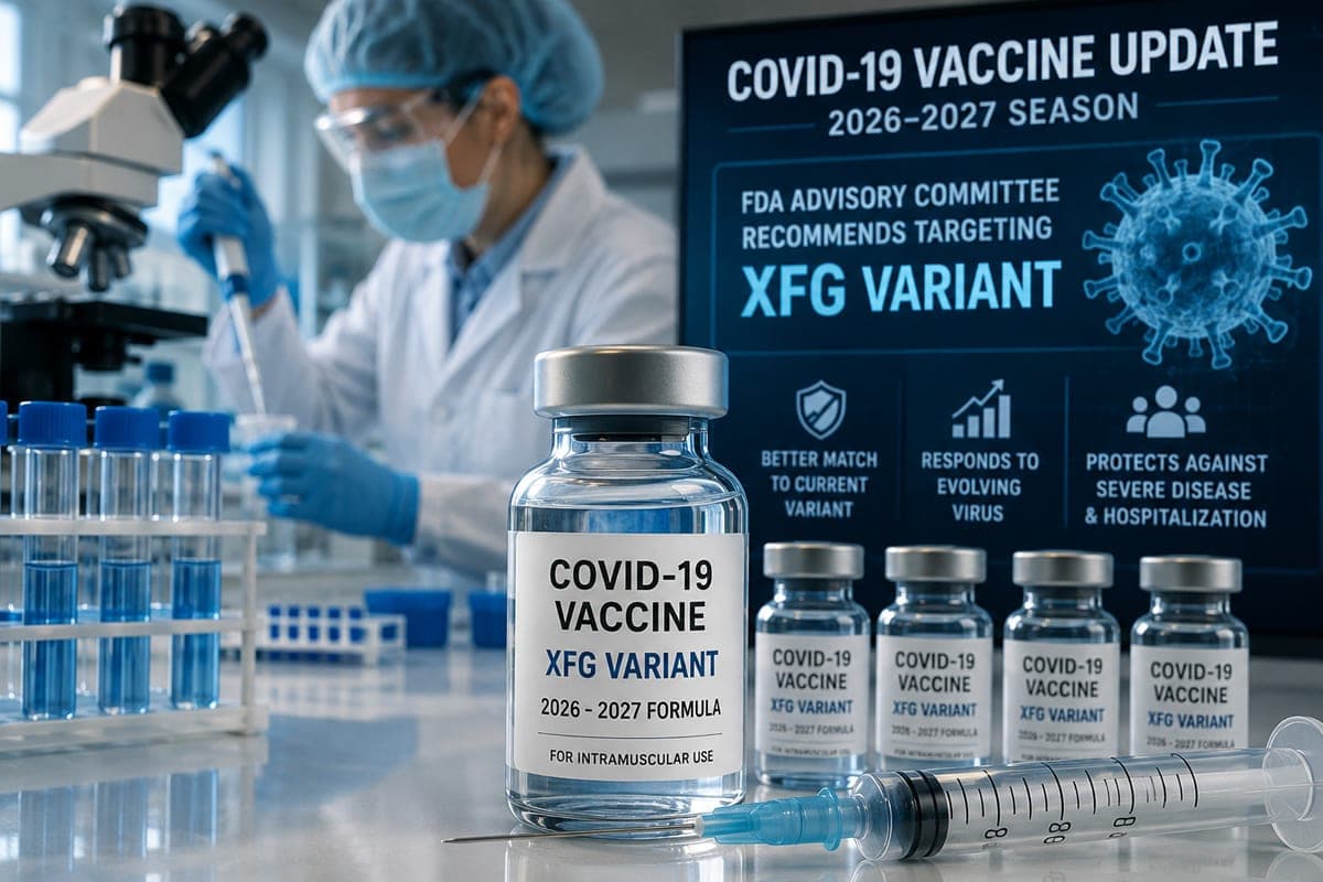 COVID vakcinos vėl bus keičiamos: JAV ekspertai siūlo taikytis į XFG variantą