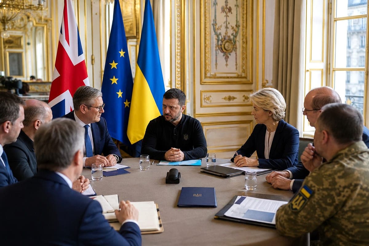 JK jungiasi prie 90 mlrd. eurų Ukrainos paskolos: Londonas grįžta į Europos gynybos užsakymų žaidimą