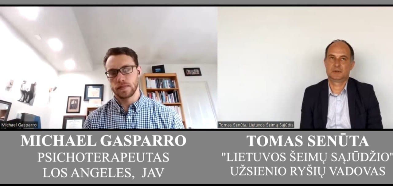 Psichoterapeutas iš JAV M. Gasparo – potraukis tai pačiai lyčiai gali būti kontroliuojamas