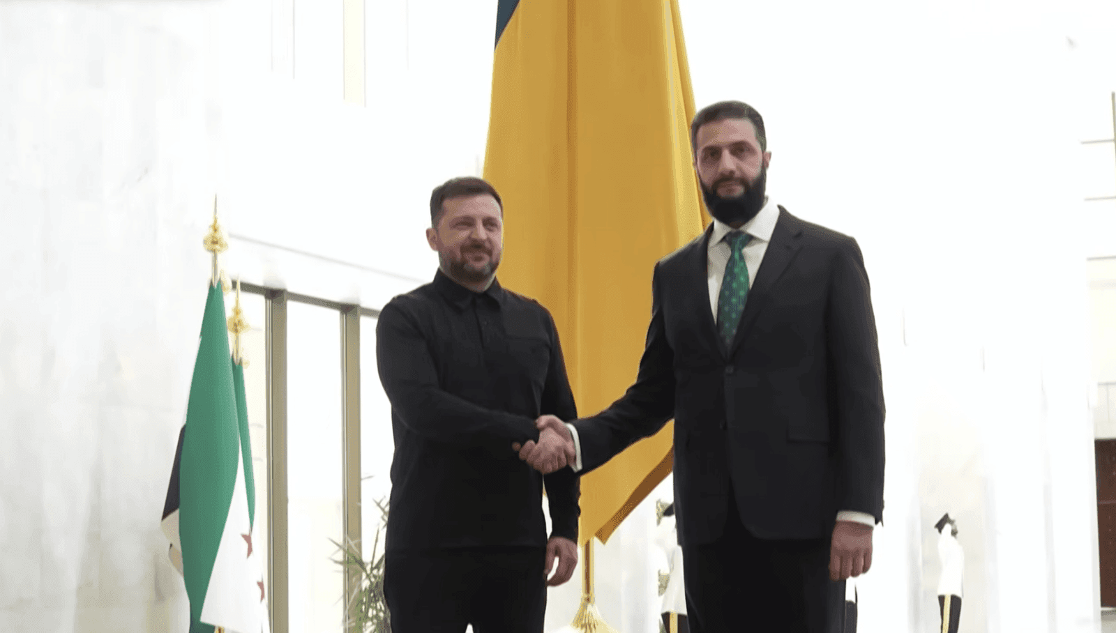 Po V. Zelenskio vizito Damaske Ukraina ir Sirija susitarė dėl saugumo bendradarbiavimo