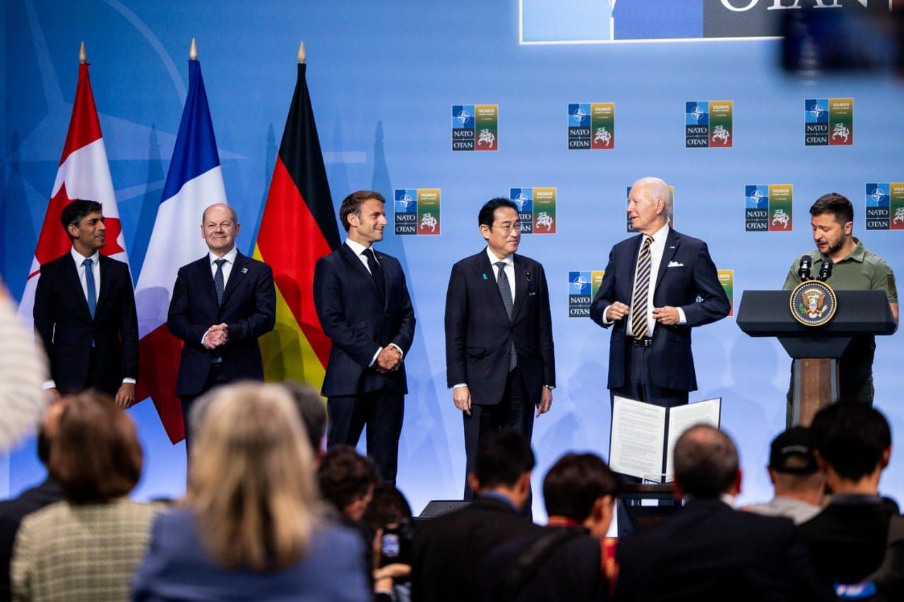 G7 susitikimas: sutarta dėl Rusijos turto perdavimo Ukrainai, diskutuojama dėl prekybos karo su Kinija