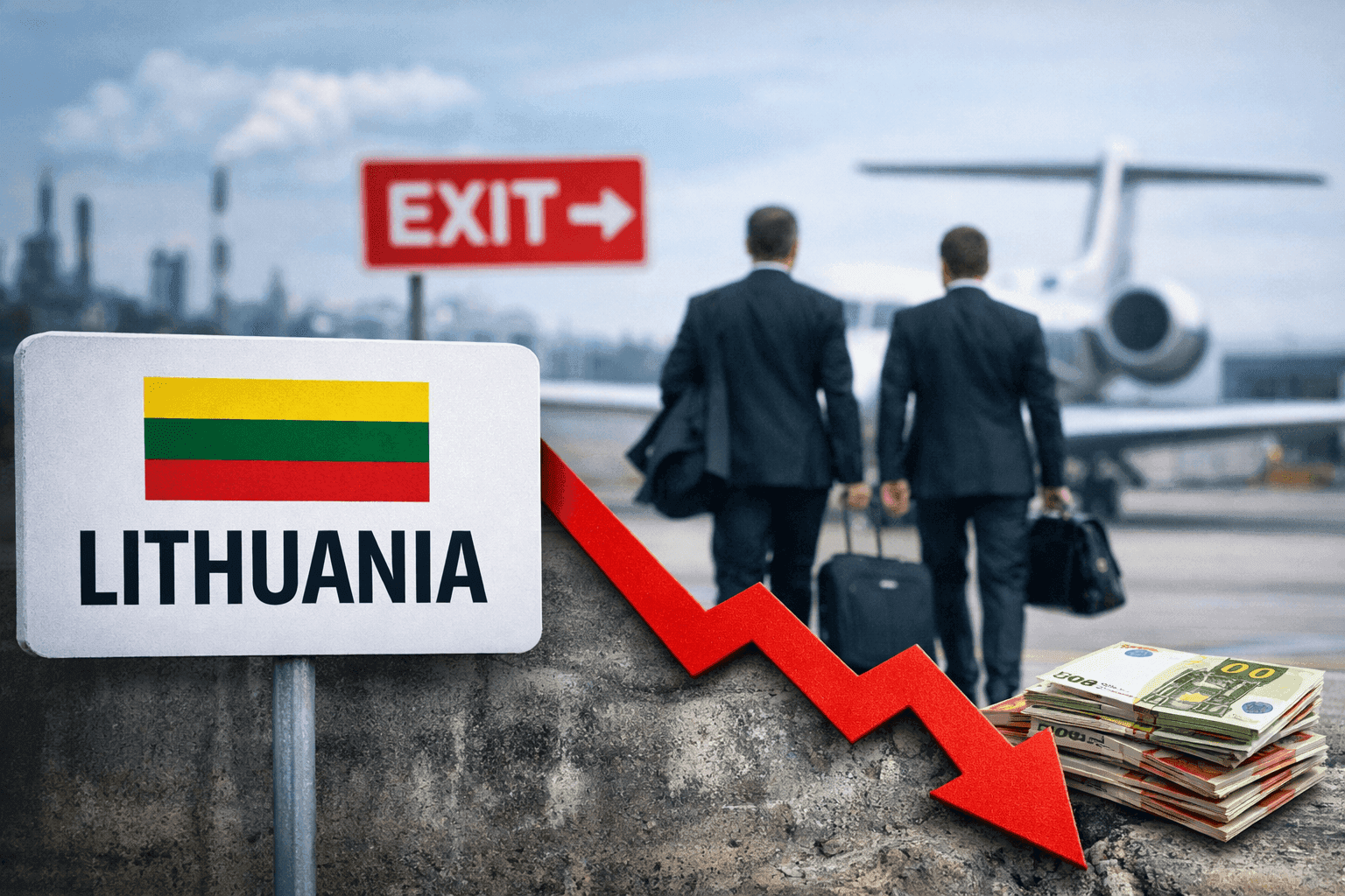Investuotojai suka kitur: augant atlyginimams Lietuva praranda konkurencingumą