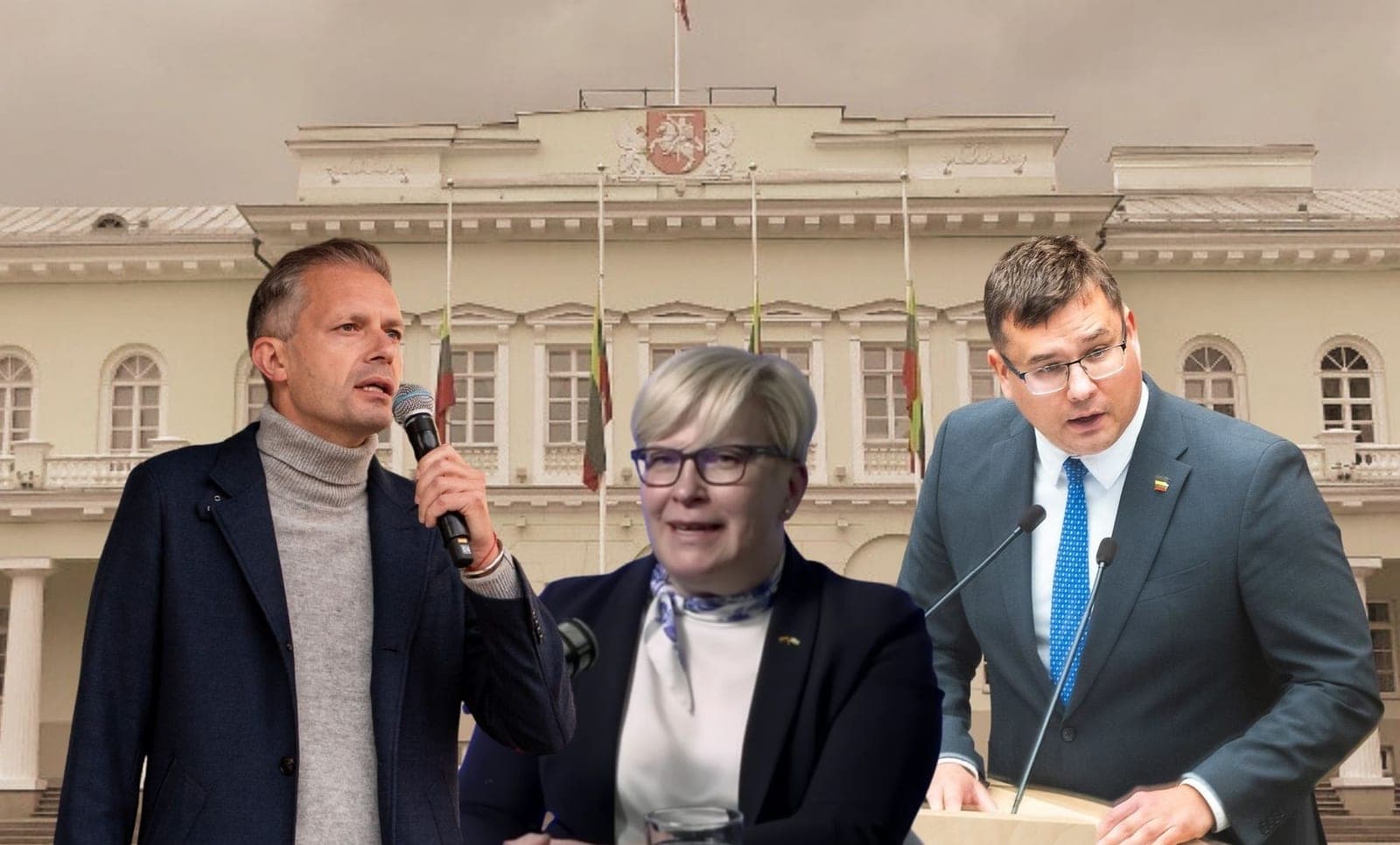 Tapinas, Kasčiūnas ar Šimonytė? Gyventojai jau renka būsimąjį Lietuvos prezidentą