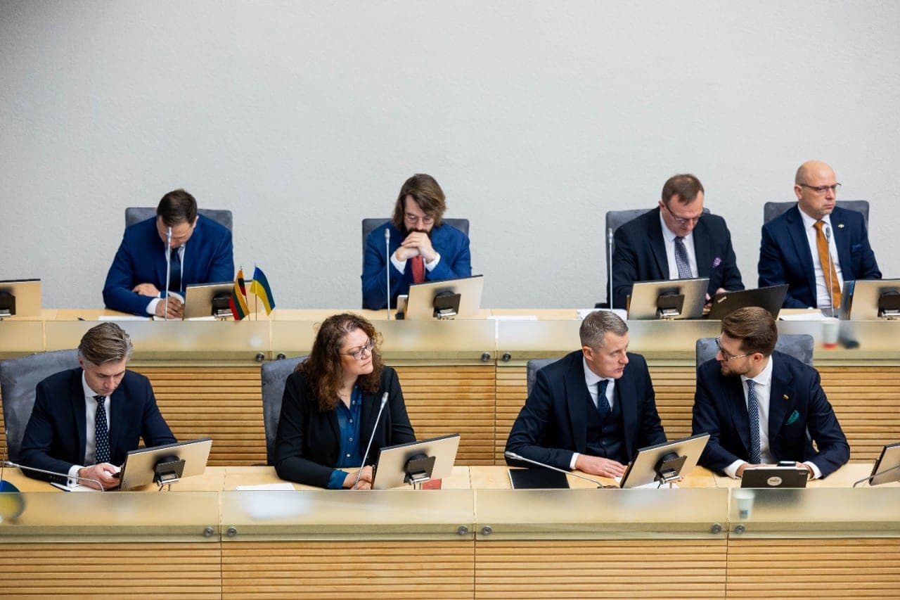 Seimas patvirtino Vyriausybės programą: darbus pradės G. Palucko Ministrų kabinetas