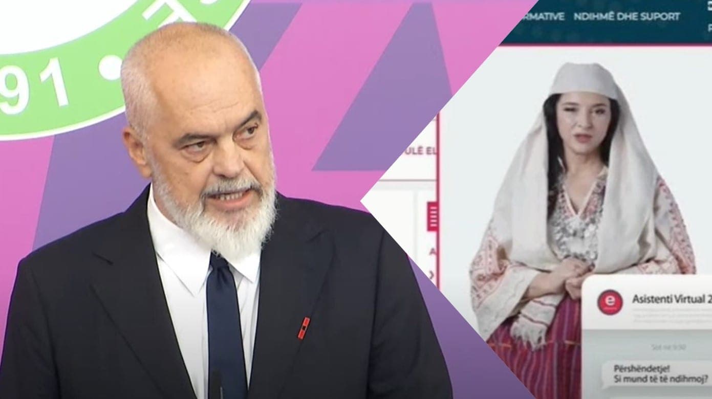 Albanija viešųjų pirkimų srityje paskyrė dirbtinio intelekto sukurtą „ministrę“
