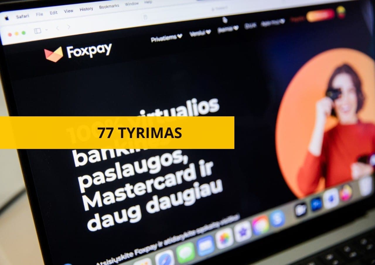 77 tyrimas: „Foxpay“ viešieji pirkimai – sutartys su daugiau nei 40 valstybės įstaigų