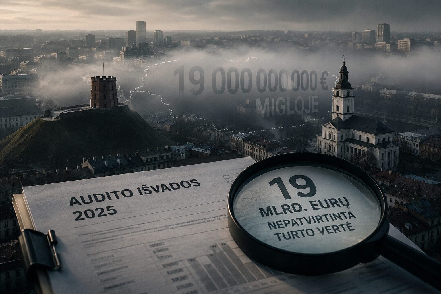 19 mlrd. eurų migloje: ką auditas atskleidė apie valstybės turto valdymą?