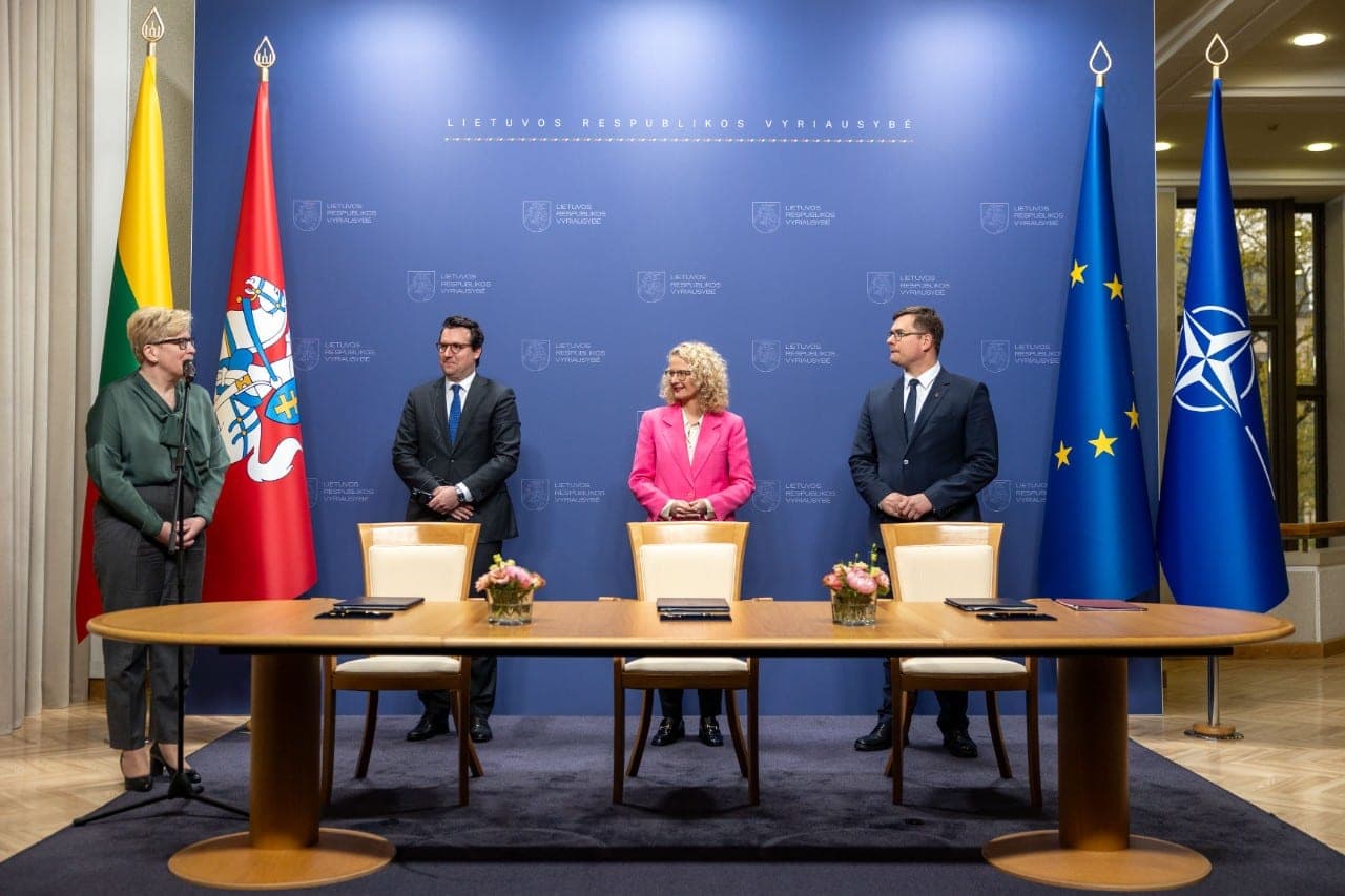 Pasirašyta žemės nuomos ir amunicijos pirkimo sutartis su „Rheinmetall“