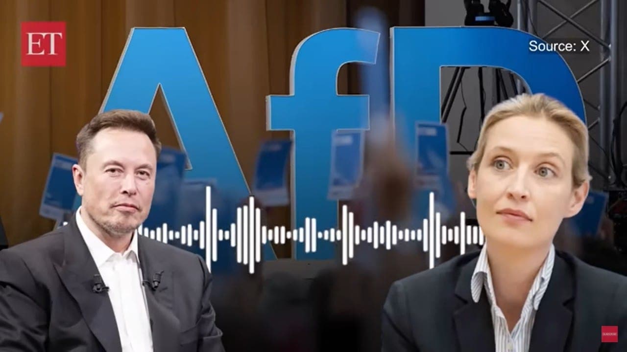 E. Musko interviu su Vokietijos AfD lydere: stebėjo daugiau nei 200 tūkstančių