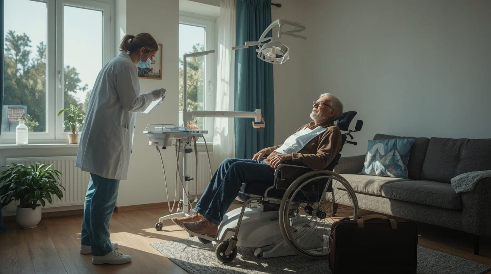 Nuo gegužės – nauja paslauga: odontologai vyks pas pacientus į namus