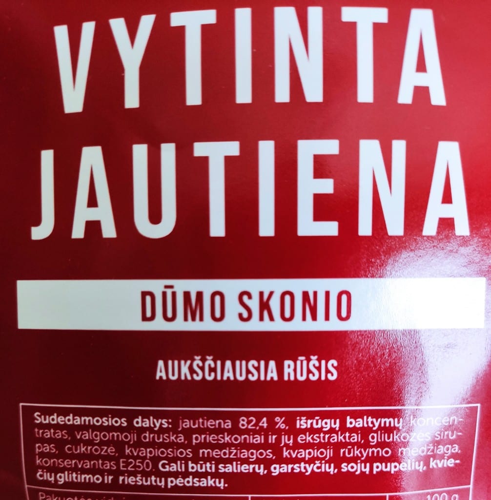Vytinta jautiena