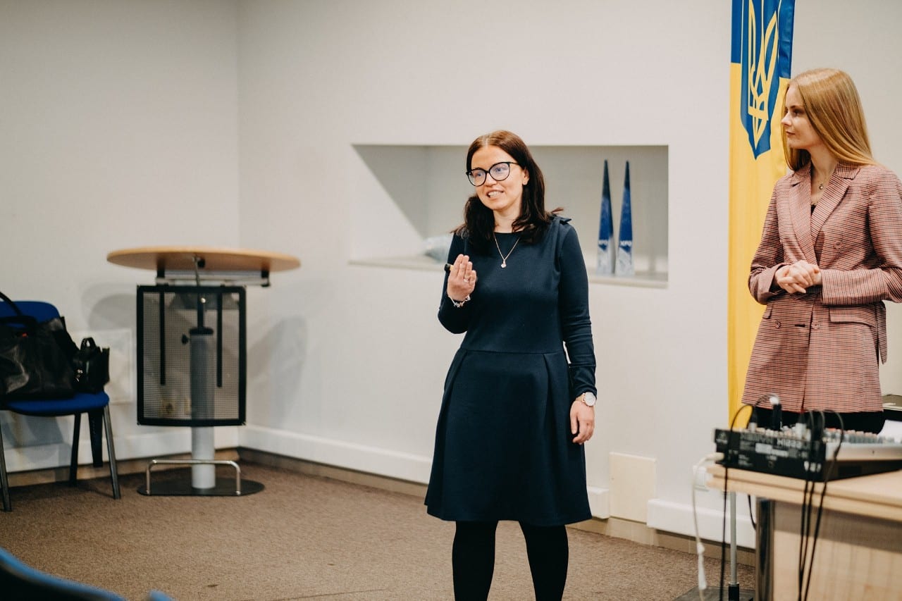 Monika Kelpšienė konferencijoje